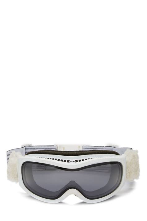 chanel goggles ski|Chanel white ski goggles.